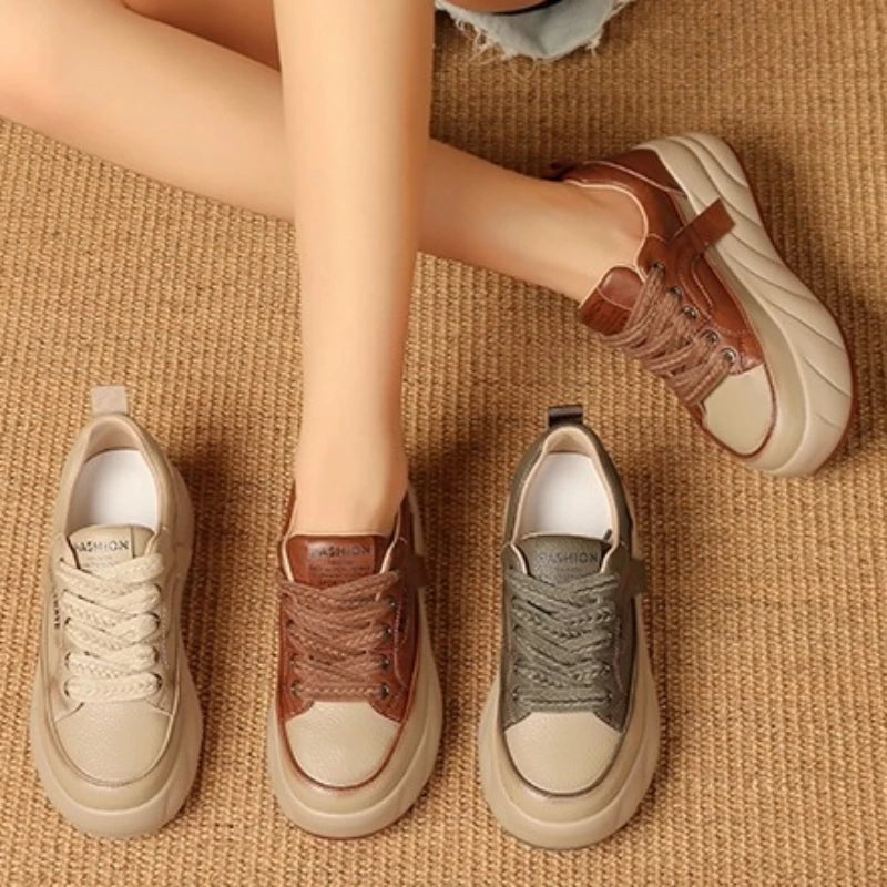 Martins wedge sole sneakers