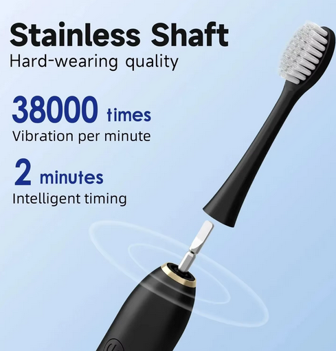 Perfect dental cleaning with each use