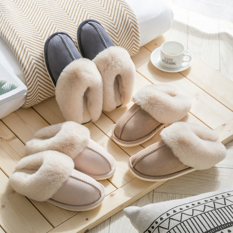 Warm slippers for cozy comfort all winter long