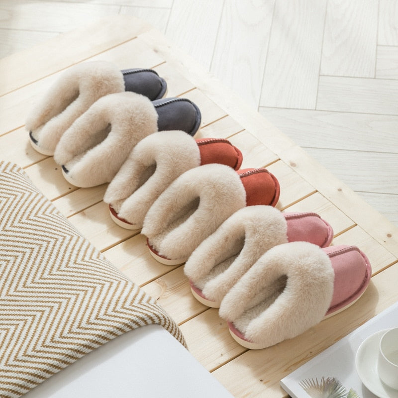 Warm slippers for cozy comfort all winter long