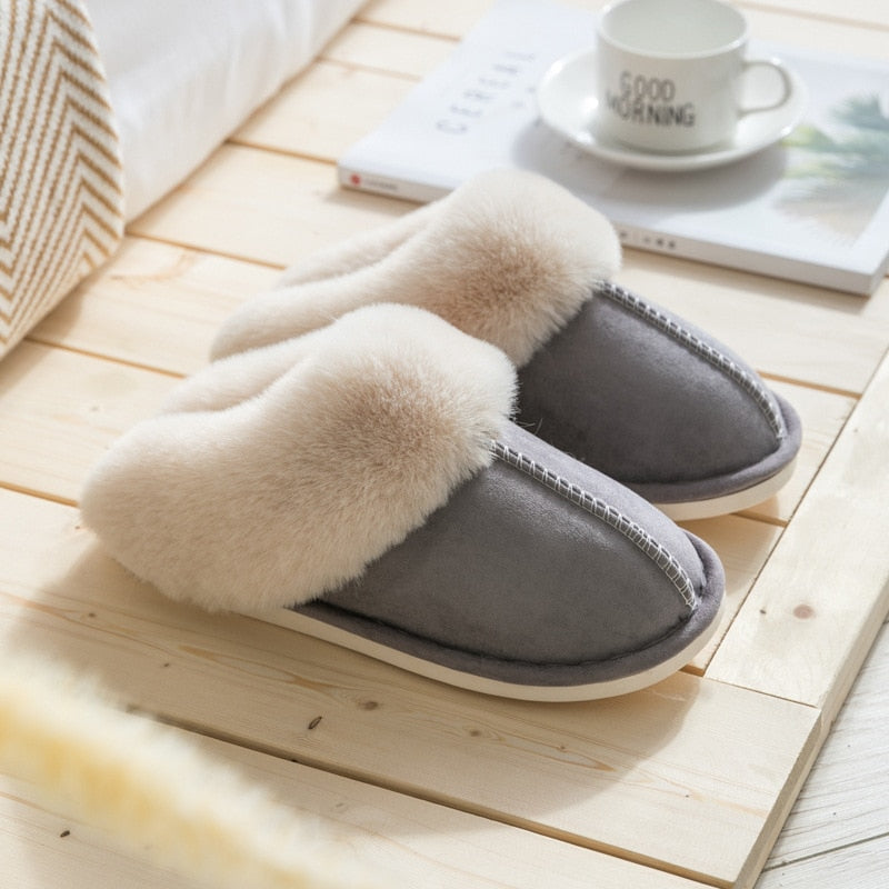 Warm slippers for cozy comfort all winter long