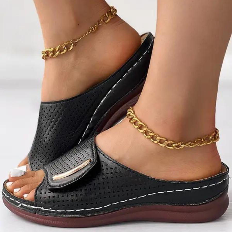 Peep Toe orthopedic sandals: Comfort and support for your feet