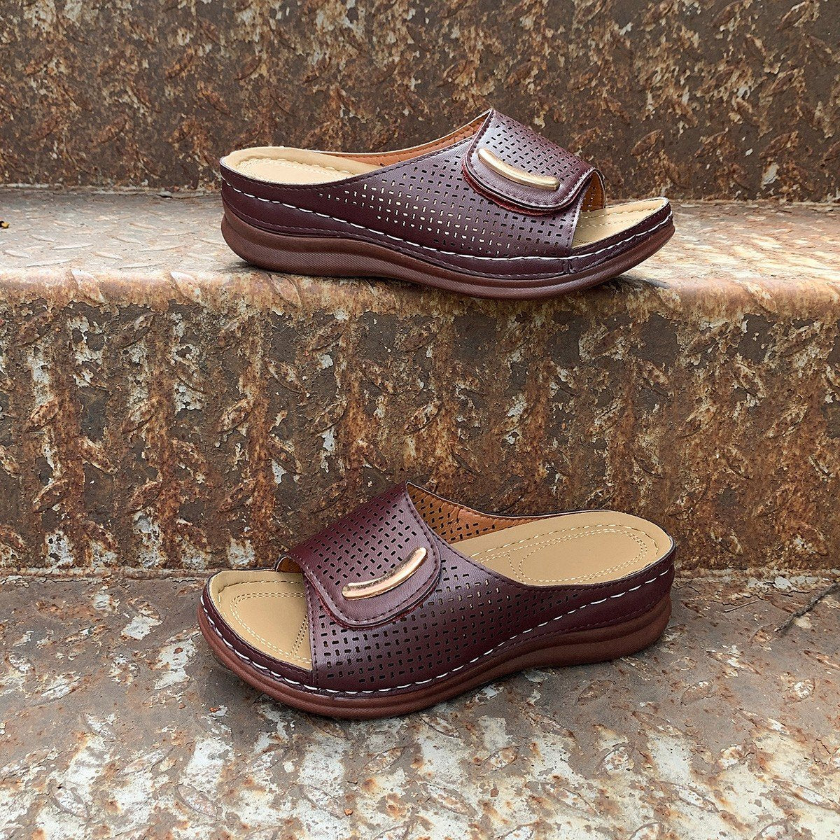 Peep Toe orthopedic sandals: Comfort and support for your feet