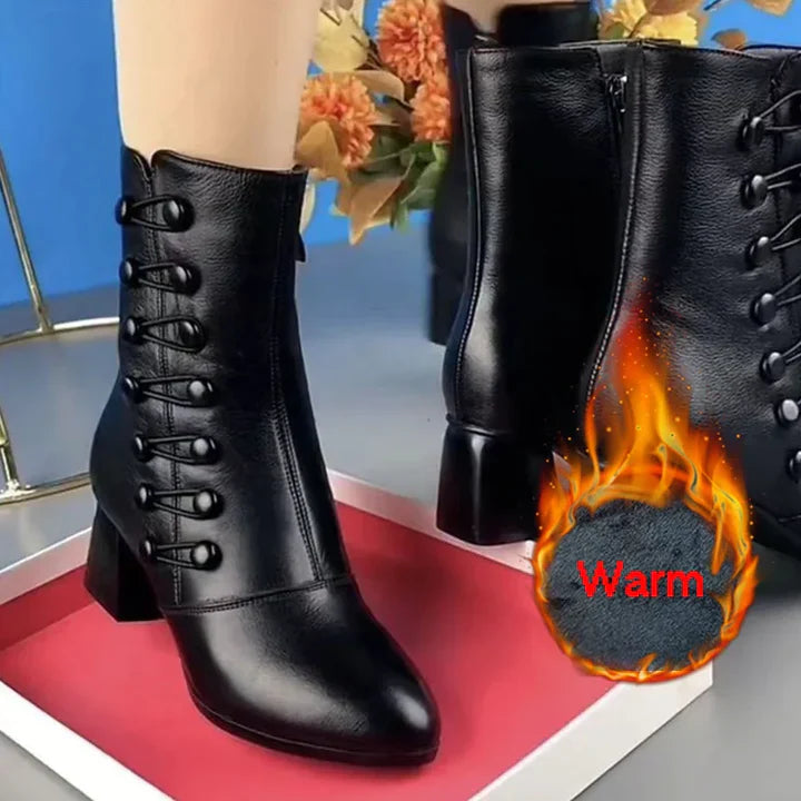 Ultra pohodlné kožené boty pro všechna roční období