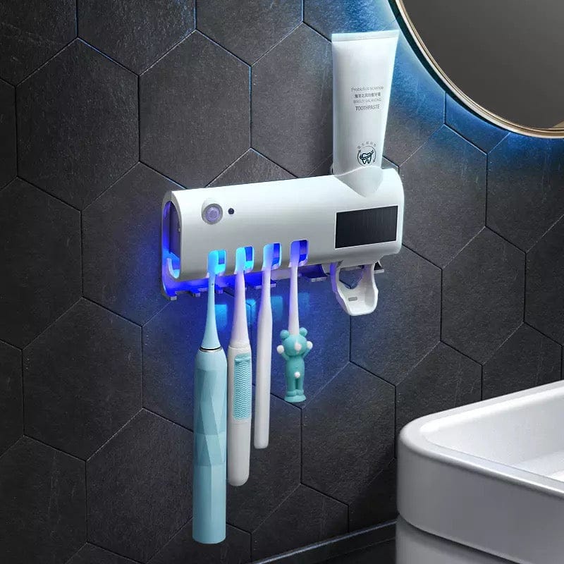 Væg UV sterilisationsstation til tandbørster