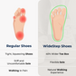 Chaussures larges – Marche naturelle et sans douleur