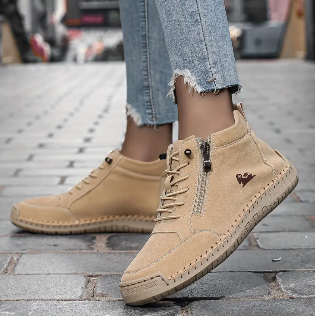 VogaDeck DoubleZip – Sneakers Confort & Soutien Orthopédique