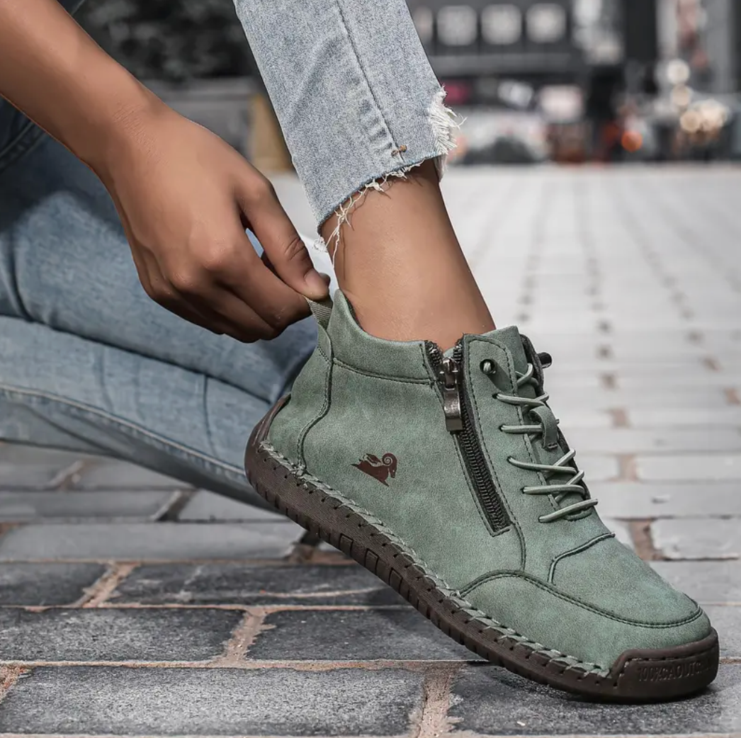 VogaDeck DoubleZip – Sneakers Confort & Soutien Orthopédique