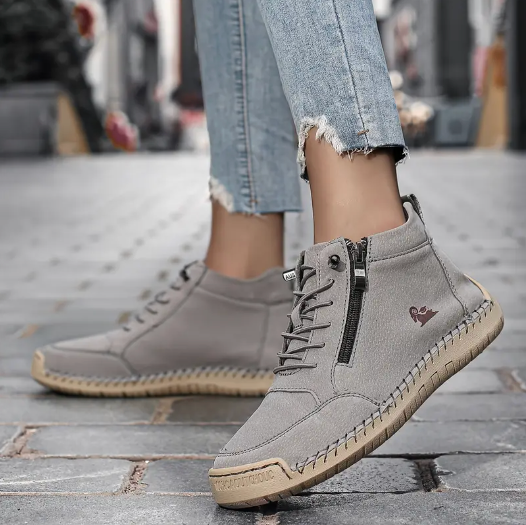 VogaDeck DoubleZip – Sneakers Confort & Soutien Orthopédique