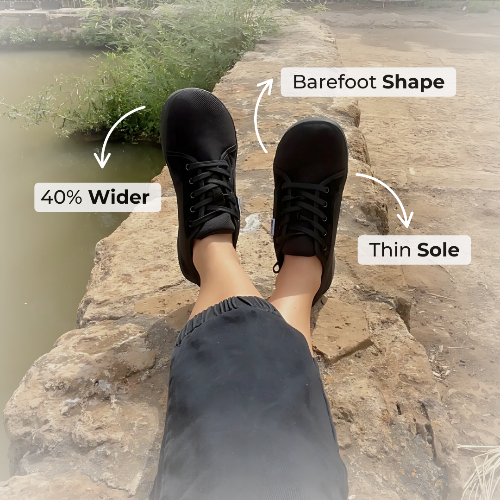 Chaussures larges – Marche naturelle et sans douleur