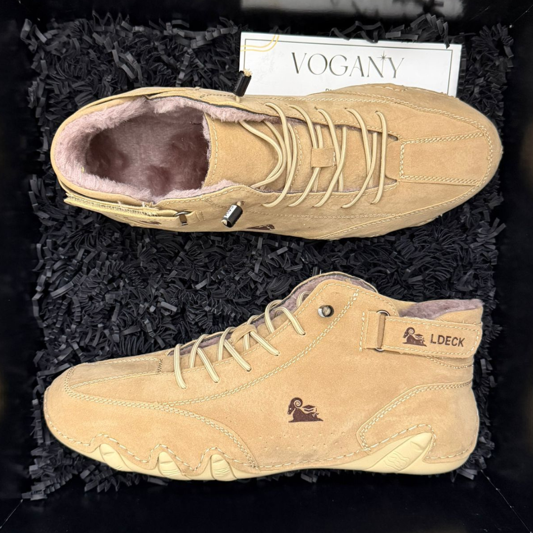 VogLdeck 3.0 – Încălțăminte ortopedică de iarnă căptușită cu blană 
