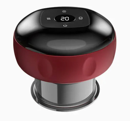 Ventouse chauffante pour soulager les tensions musculaires