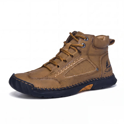 VogSalkin 2.0 - Bottes Barefoot tout-terrain à semelle vulcanisée et cuir vegan imperméable