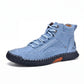 VogSalkin 2.0 - Bottes Barefoot tout-terrain à semelle vulcanisée et cuir vegan imperméable