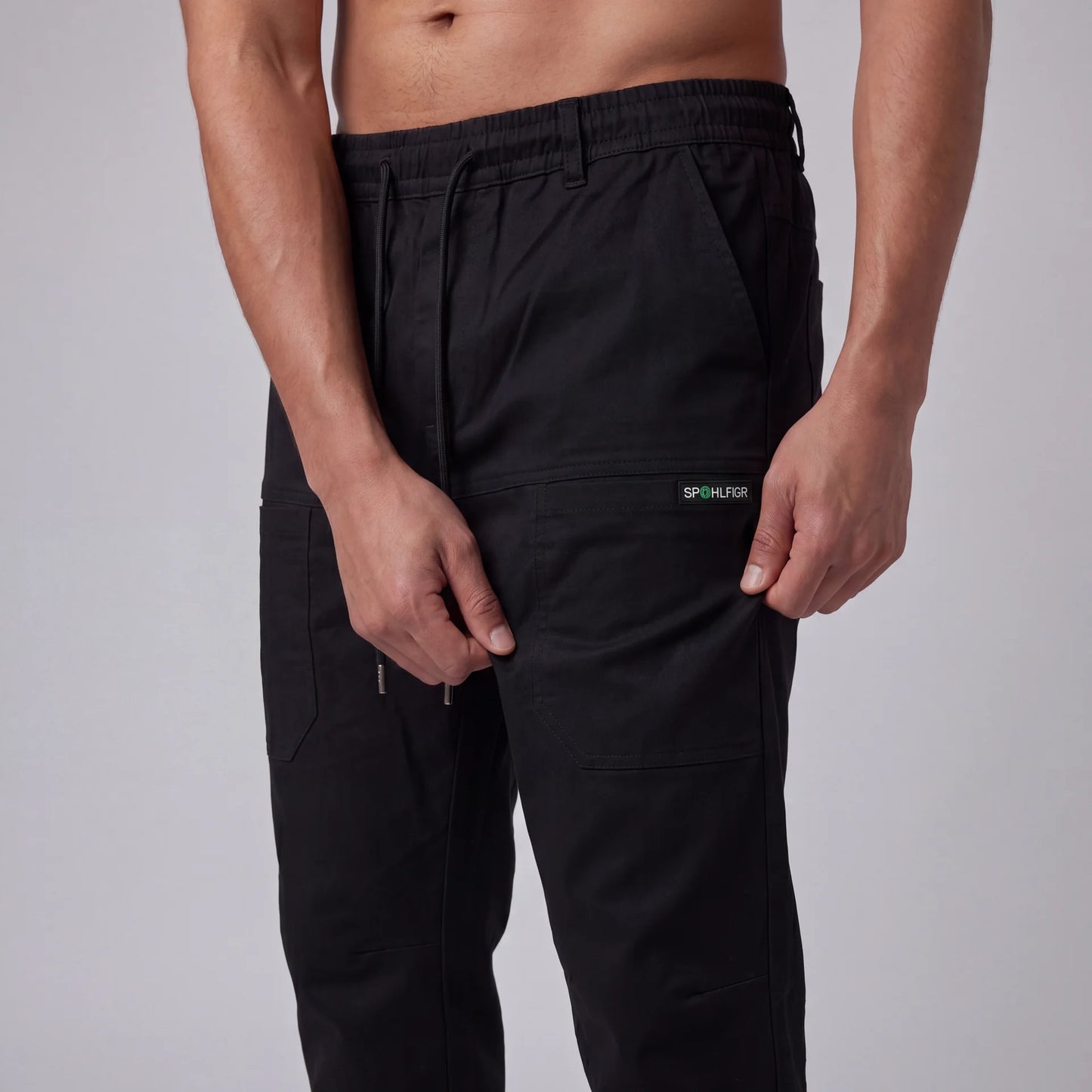 Pantaloni cargo comodi con grande capacità di stivaggio 